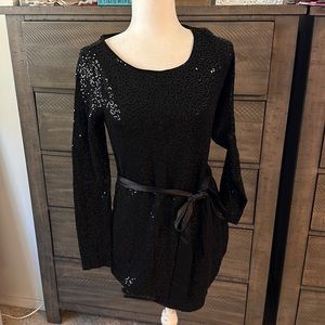 Express sequin dress